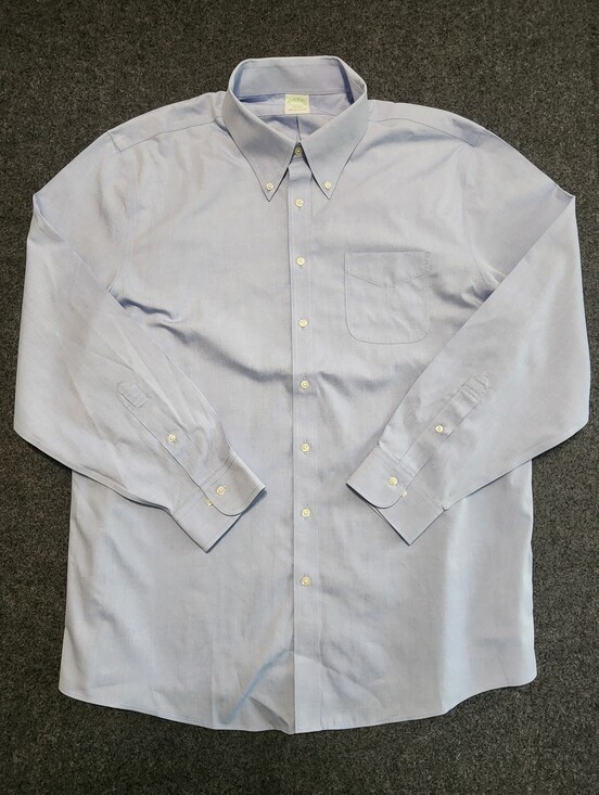 Brooks Brothers Other - Brooks Brothers Pale Blue Button-Down  Slim Fit Dress Shirt